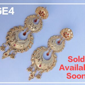 Gold Plated Earring(IGE4)